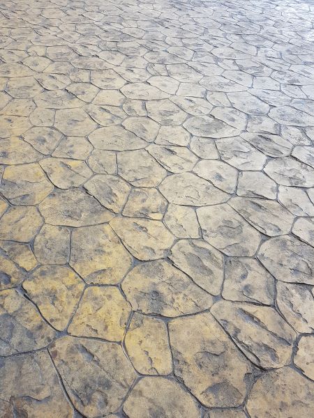 Stamped Concrete Paving in Vista
