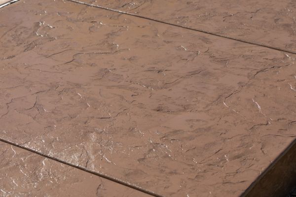 Concrete Patio Staining in Vista