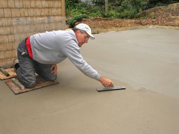 Concrete Slab Finishing in Vista