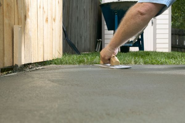 Concrete Patio Finishing in Vista